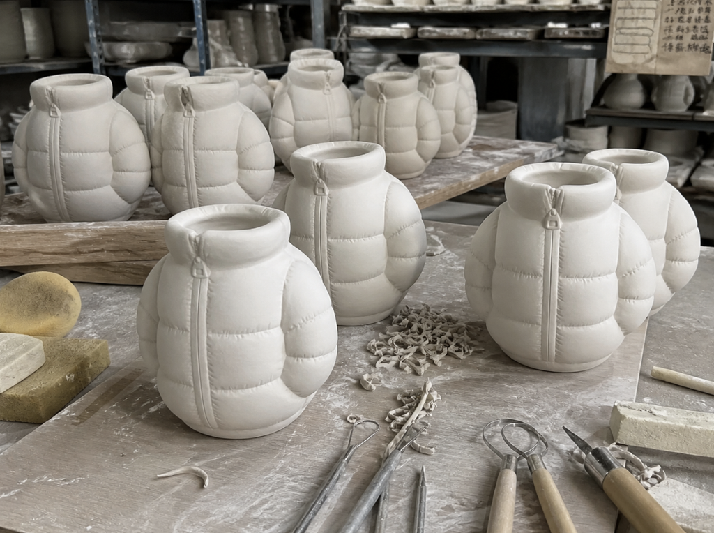Puffer Vessel - Small Batch Ceramic Vase