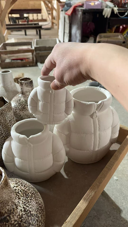 Puffer Vessel - Small Batch Ceramic Vase